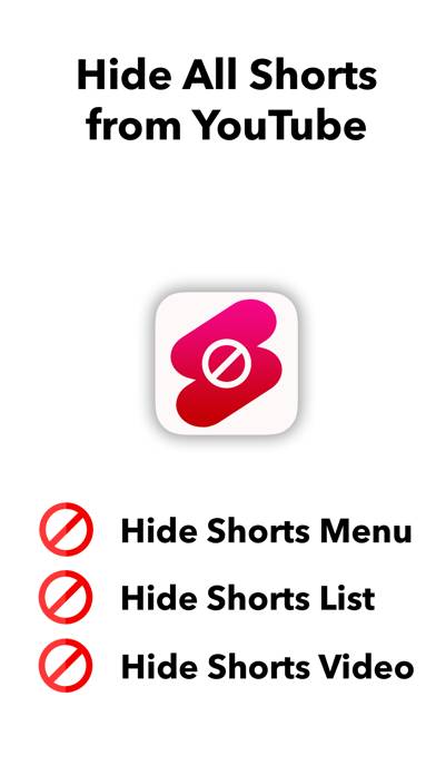 No Shorts for YouTube Captura de pantalla de la aplicación #1
