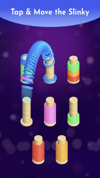 Slinky Sort Puzzle Captura de pantalla de la aplicación #2