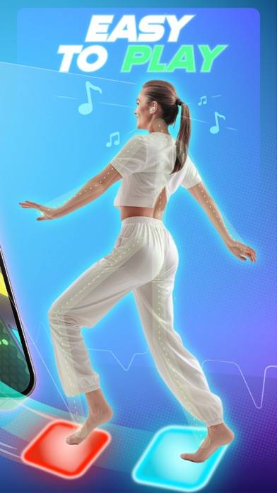Dance Dash: Fun Fitness Game capture d'écran