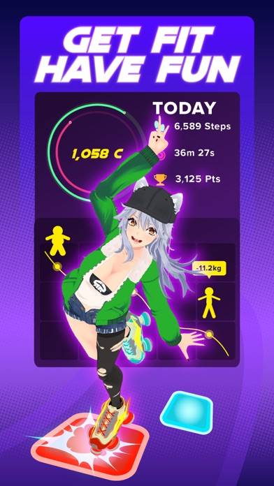 Dance Dash: Fun Fitness Game App screenshot #5