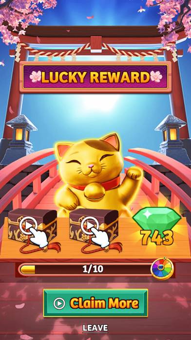 Lucky Cat: Japanese slots Capture d'écran de l'application #2