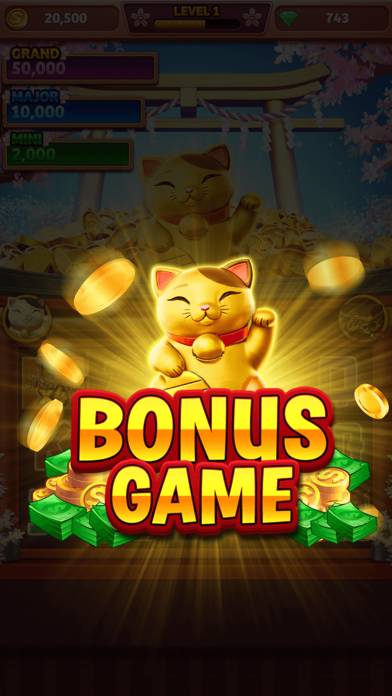 Lucky Cat: Japanese slots Capture d'écran de l'application #3