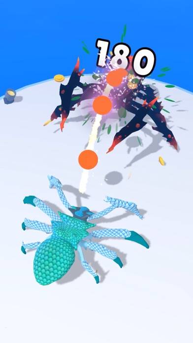 Spider Evolution: Running Game Captura de pantalla de la aplicación #2