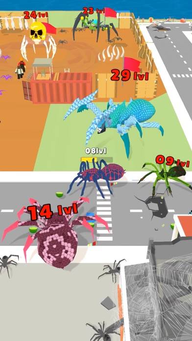 Spider Evolution: Running Game App skärmdump #4