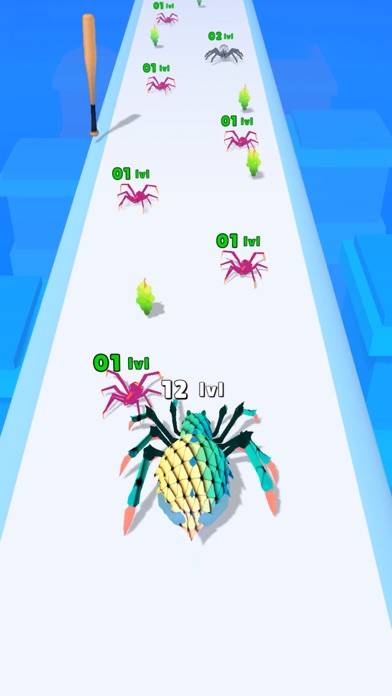 Spider Evolution: Running Game Captura de pantalla de la aplicación #6