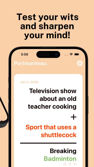 Portmanteau plus App screenshot #3