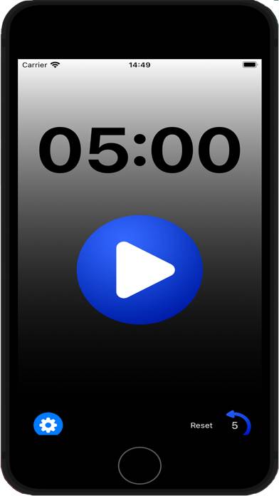 CountMeDown skärmdump