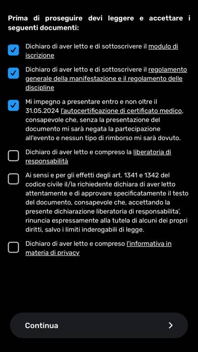 Olimpiadi Verdiane X Schermata dell'app