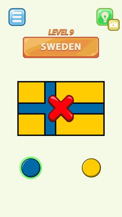 Flag Coloring Puzzle App screenshot #3