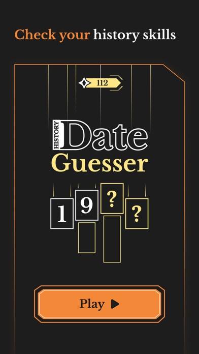 History Date Guesser - Quiz