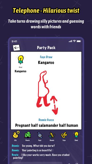 Gartic Phone: Draw & Guess Schermata dell'app #4
