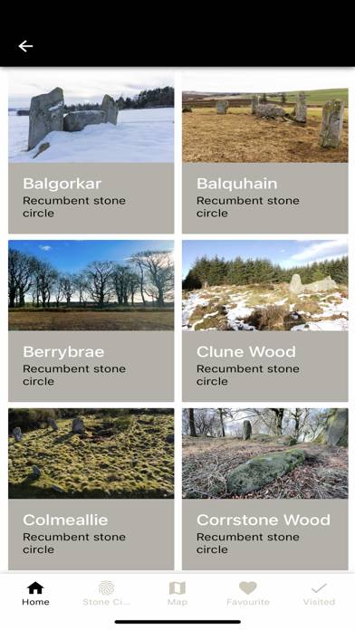 Stones of Scotland App-Screenshot #1