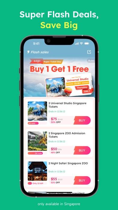 Azgo: Travel Cashback App skärmdump #4