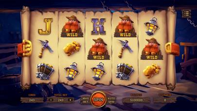 Gold Rush Slot game screenshot