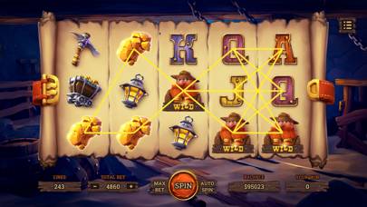 Gold Rush Slot game screenshot