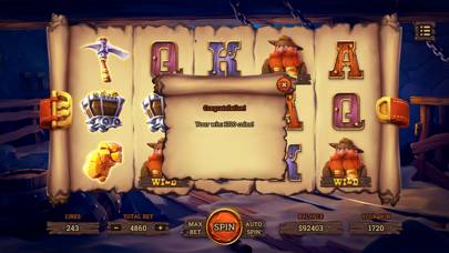 Gold Rush Slot game screenshot