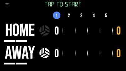 BT Volleyball Scoreboard Captura de pantalla de la aplicación #1