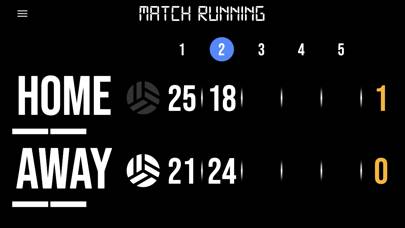 BT Volleyball Scoreboard App screenshot #2