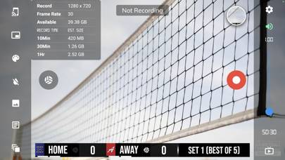 BT Volleyball Camera App screenshot #2