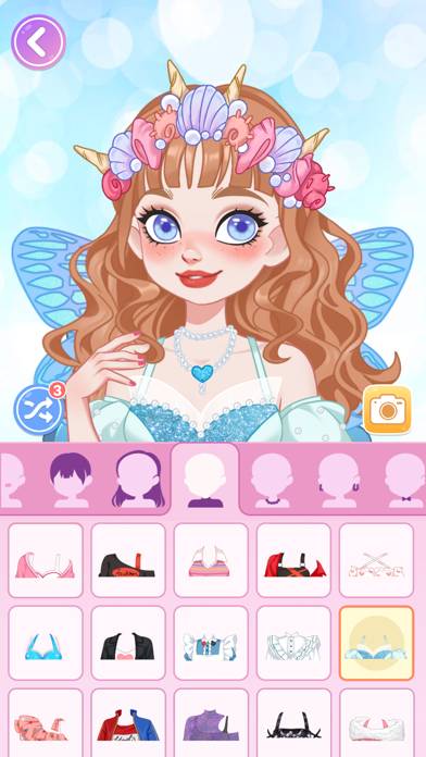 Doll Avatar Maker: Design Schermata dell'app #3
