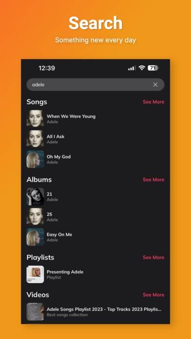 RYT Music : Songs, Videos, Mp3 Captura de pantalla de la aplicación #3