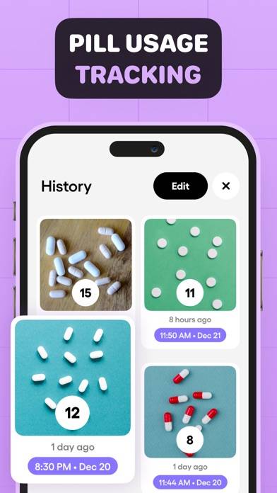 Pill Counter App skärmdump