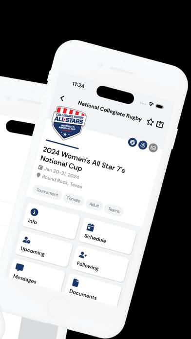 National Collegiate Rugby App screenshot #2