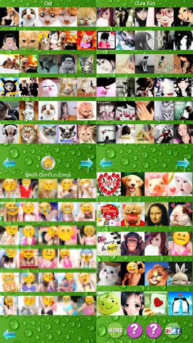 Stickers plus Fun Emotion Gif Photo for Messenger Captura de pantalla de la aplicación