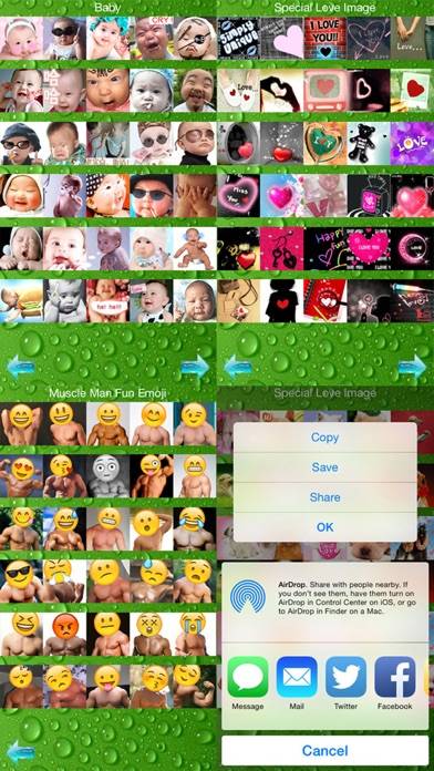 Stickers plus Fun Emotion Gif Photo for Messenger Captura de pantalla de la aplicación