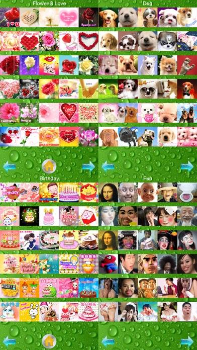 Stickers plus Fun Emotion Gif Photo for Messenger Captura de pantalla de la aplicación