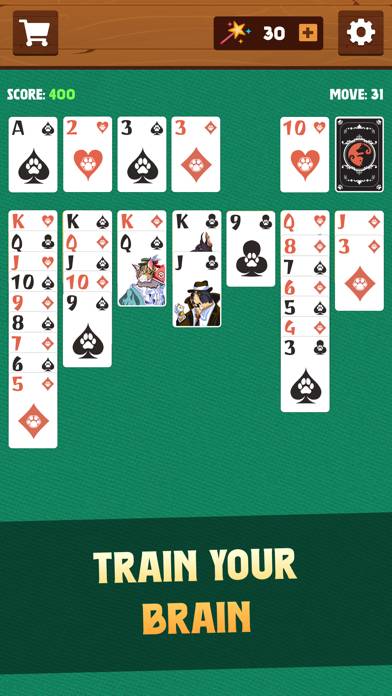 Solitaire, Classic Card Games! skärmdump av spelet