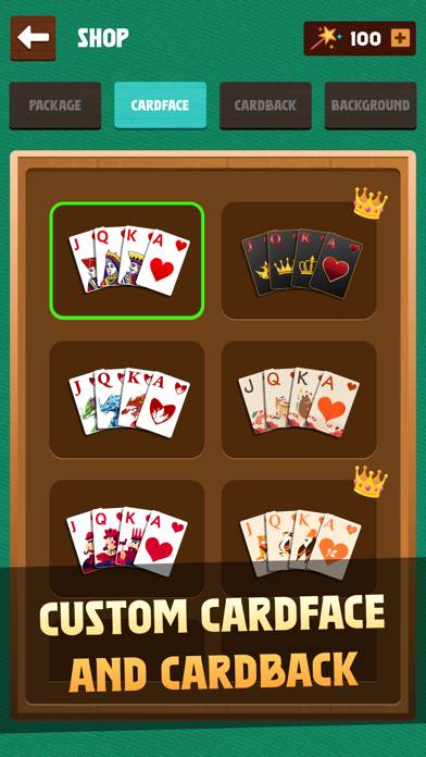 Solitaire, Classic Card Games! skärmdump av spelet