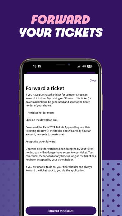 Paris 2024 Tickets App-Screenshot #4