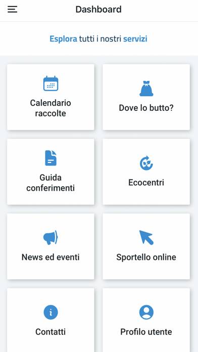 Più Differenziata Schermata dell'app #1