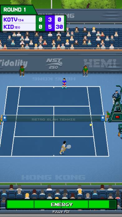 Retro Slam Tennis