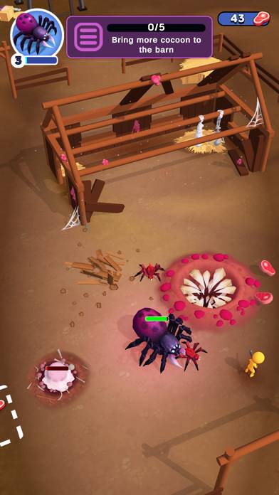 The Spider Nest: Eat the World App-Screenshot #2