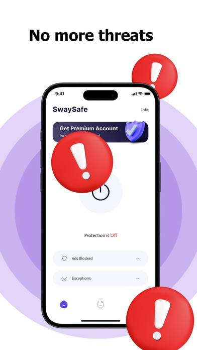SwaySafe - Stay Protected capture d'écran
