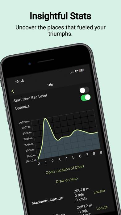 Altimeter Tracker Ultimate Schermata dell'app #4