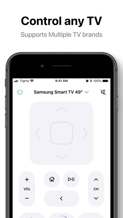 Universal: Remote Control TV Captura de pantalla de la aplicación #2