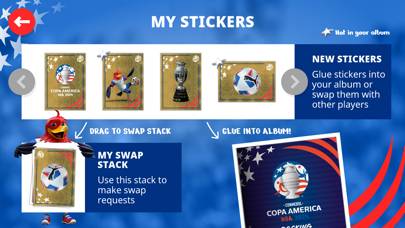 Copa America Panini Collection Captura de pantalla de la aplicación #3