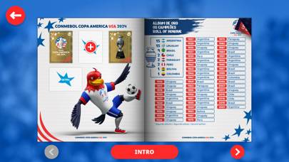 Copa America Panini Collection Captura de pantalla de la aplicación #4