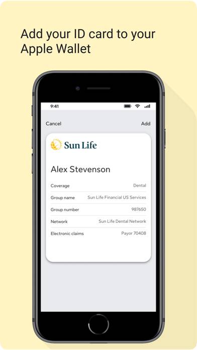 Sun Life Dental (U.S.) App screenshot #2