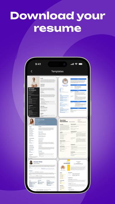 Resume Creator: CV Builder App App screenshot #3