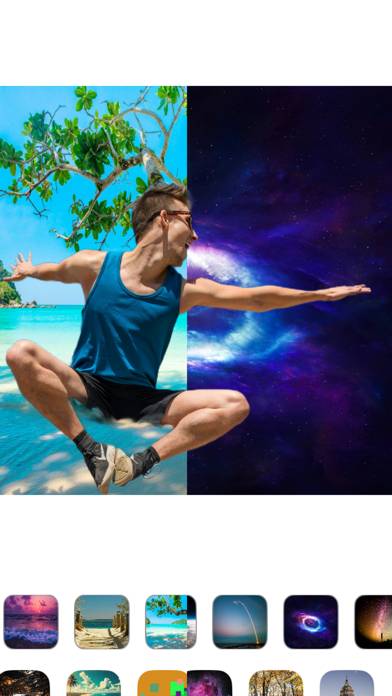 SceneSwap: Byt bakgrund App skärmdump