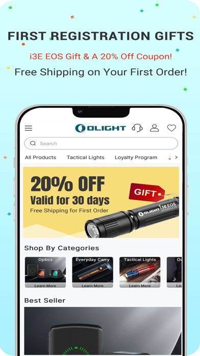 Olight screenshot