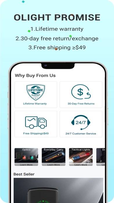 Olight App screenshot