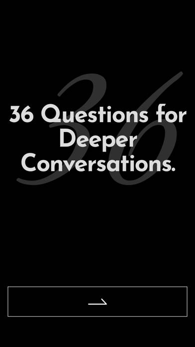 36 Questions App screenshot #1