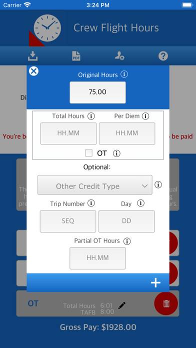 Flight Crew Pay App screenshot