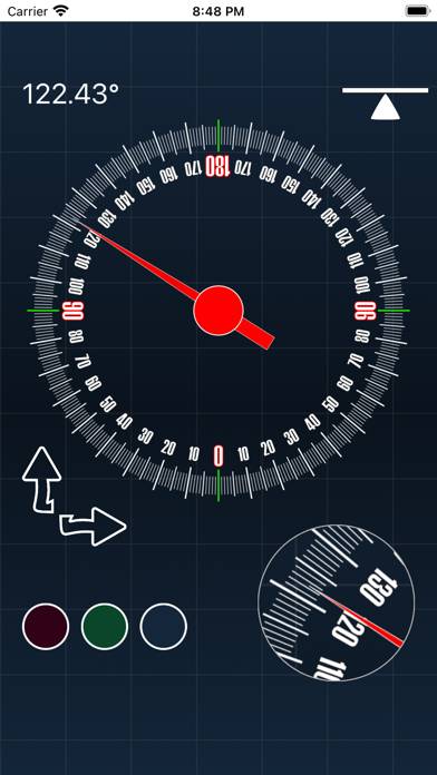 Inclinometer Capture d'écran de l'application