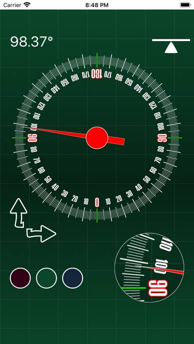 Inclinometer Capture d'écran de l'application